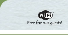 WIFI- Free for our guests!